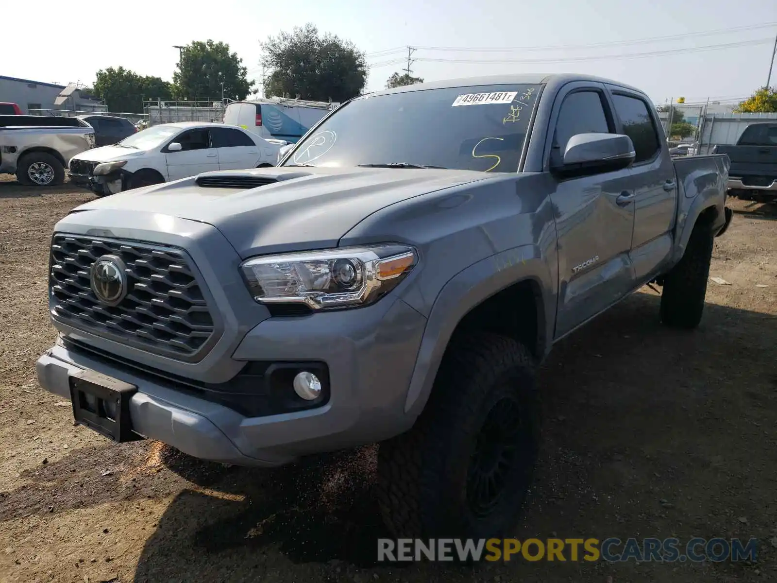 2 Photograph of a damaged car 3TMAZ5CN1MM143301 TOYOTA TACOMA 2021