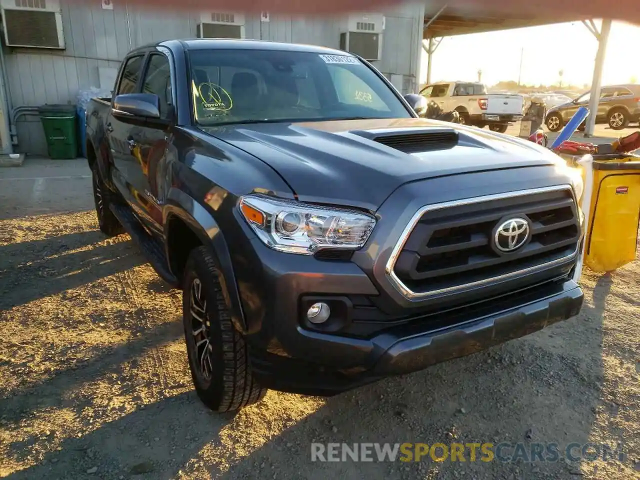 1 Photograph of a damaged car 3TMAZ5CN1MM146165 TOYOTA TACOMA 2021