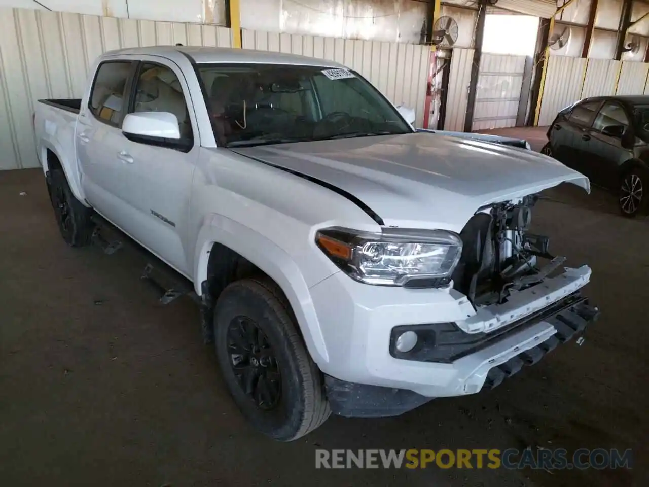 1 Photograph of a damaged car 3TMAZ5CN1MM146814 TOYOTA TACOMA 2021