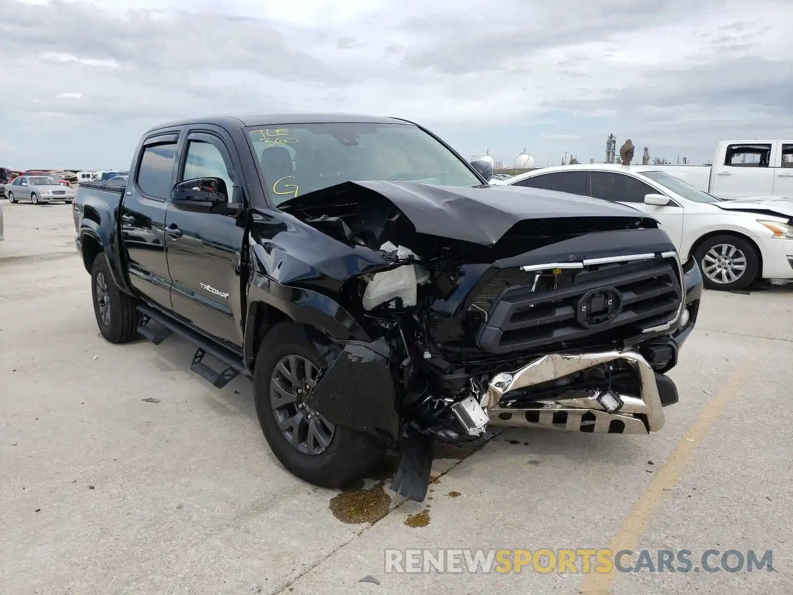 1 Photograph of a damaged car 3TMAZ5CN1MM146912 TOYOTA TACOMA 2021