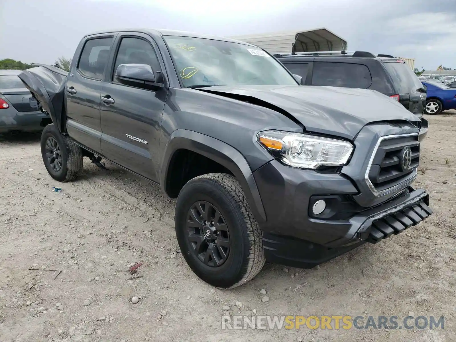 1 Фотография поврежденного автомобиля 3TMAZ5CN1MM151320 TOYOTA TACOMA 2021