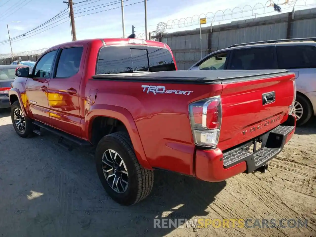 3 Photograph of a damaged car 3TMAZ5CN1MM152192 TOYOTA TACOMA 2021