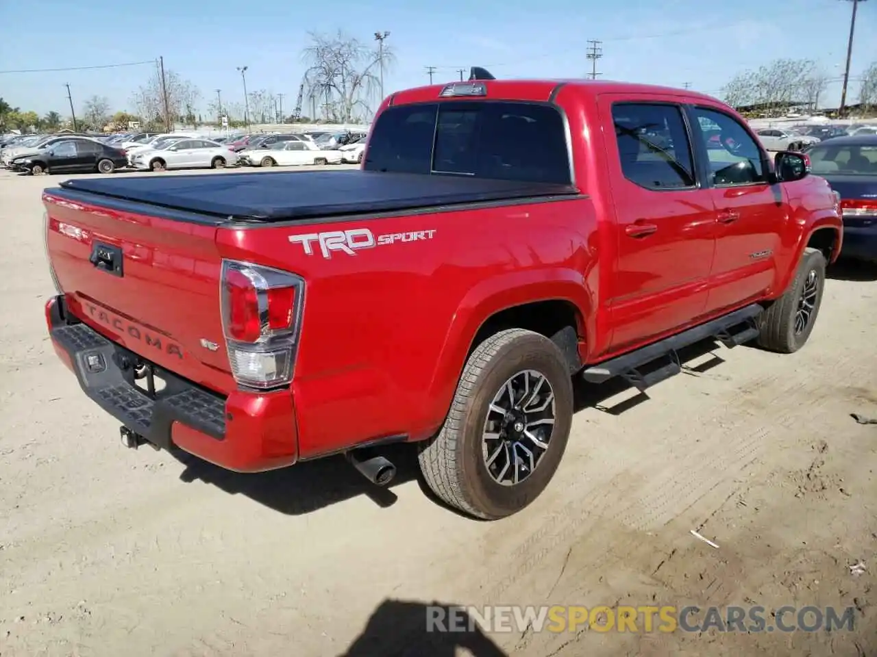 4 Photograph of a damaged car 3TMAZ5CN1MM152192 TOYOTA TACOMA 2021