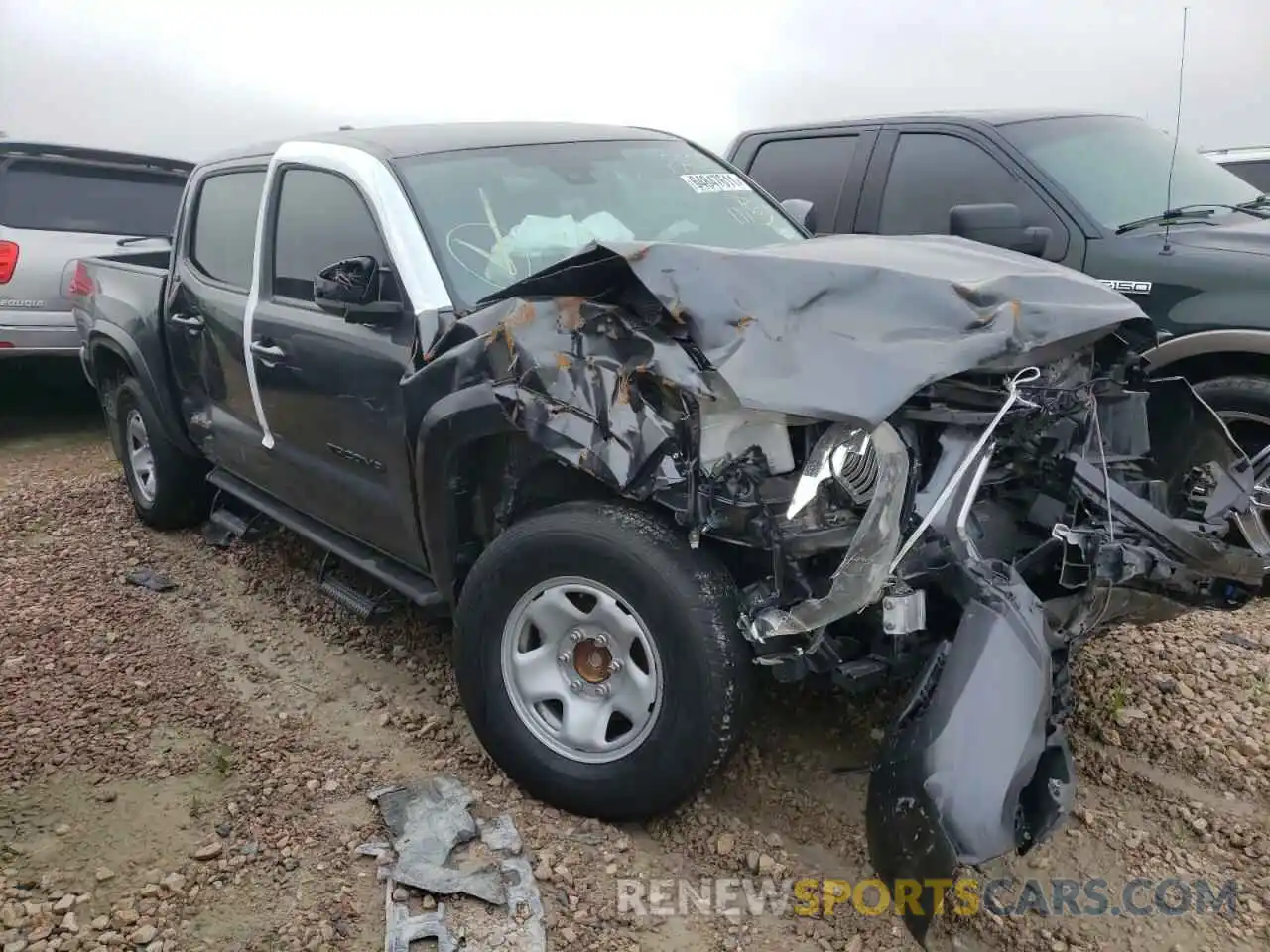 1 Photograph of a damaged car 3TMAZ5CN1MM152547 TOYOTA TACOMA 2021