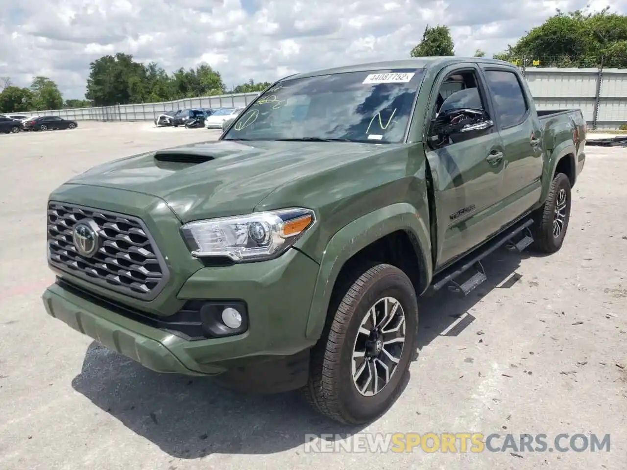 2 Photograph of a damaged car 3TMAZ5CN1MM154718 TOYOTA TACOMA 2021