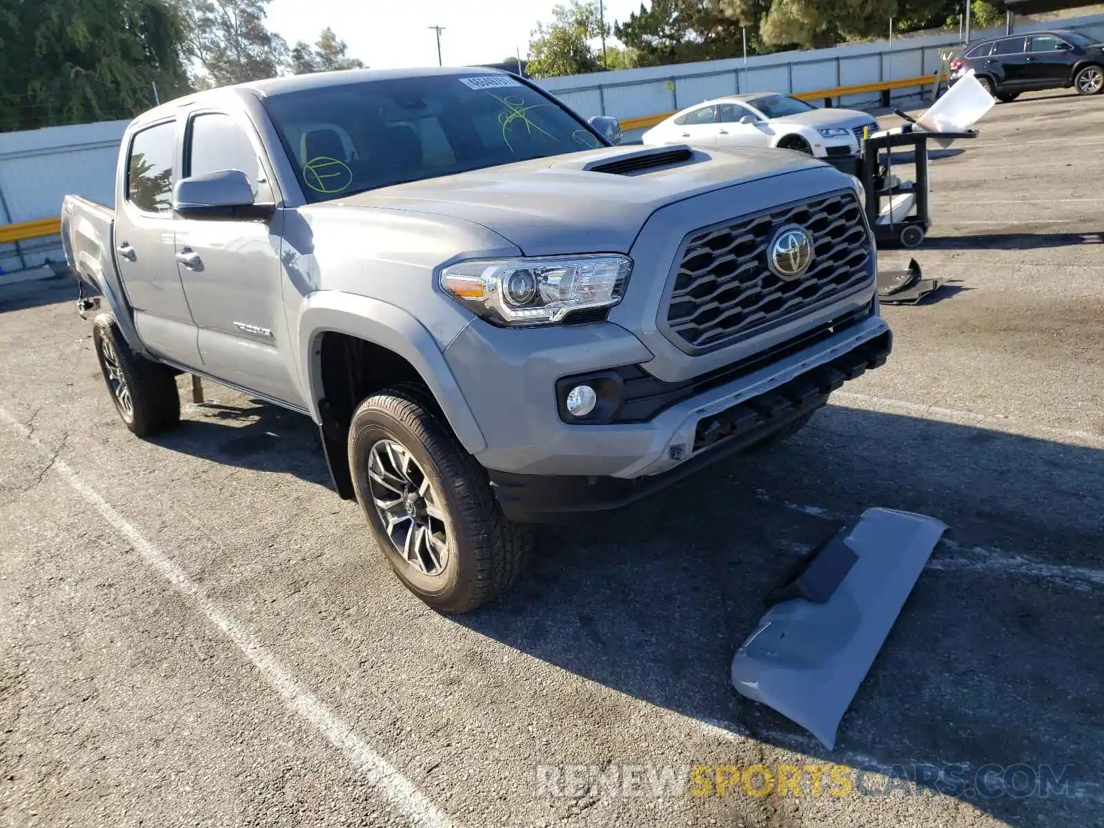 1 Photograph of a damaged car 3TMAZ5CN2MM140679 TOYOTA TACOMA 2021