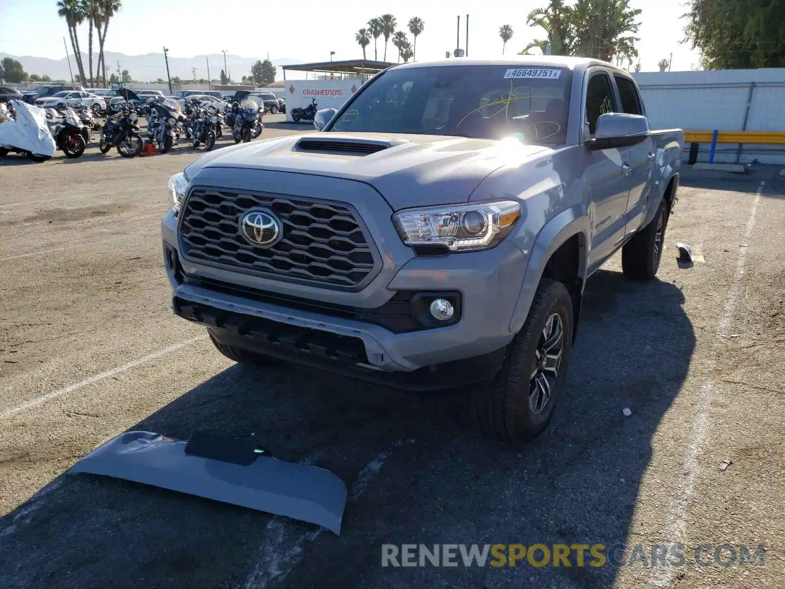 2 Photograph of a damaged car 3TMAZ5CN2MM140679 TOYOTA TACOMA 2021