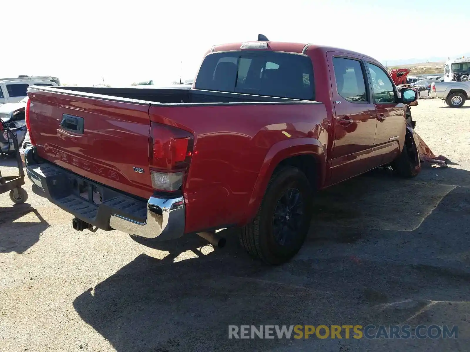 4 Photograph of a damaged car 3TMAZ5CN2MM144506 TOYOTA TACOMA 2021