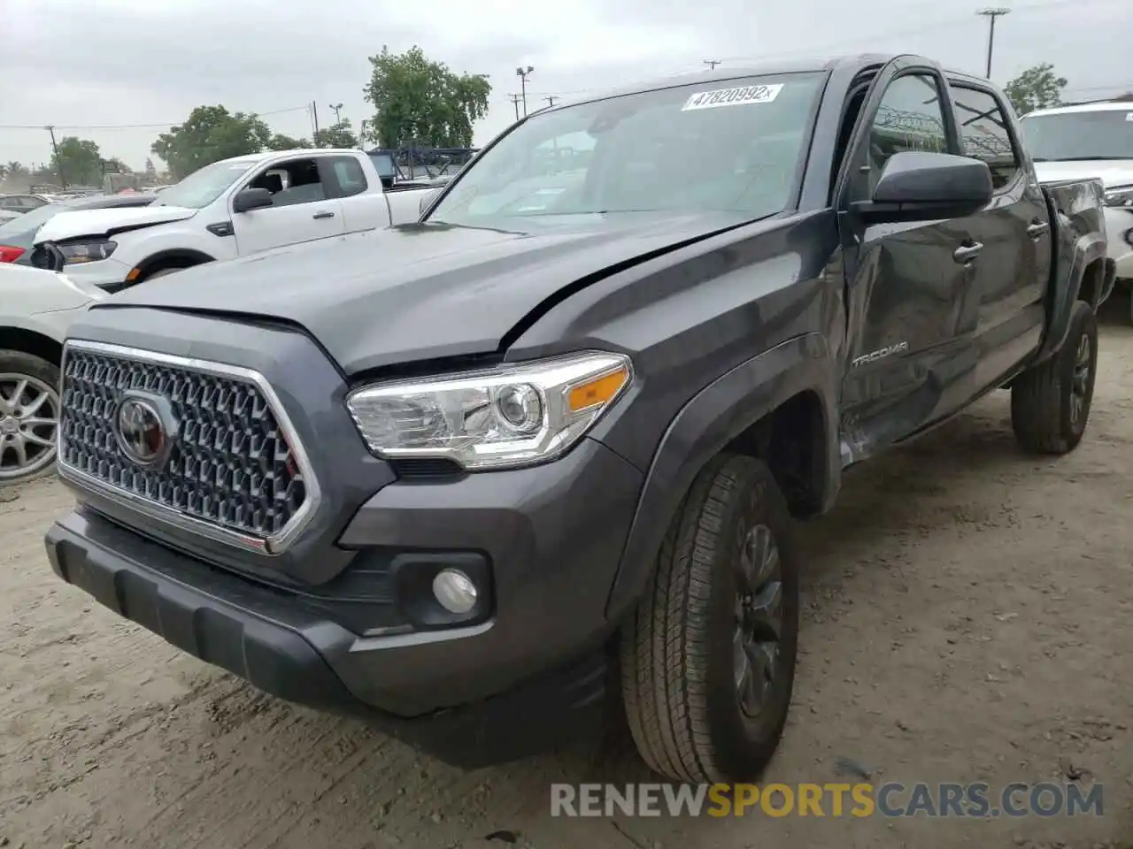 2 Photograph of a damaged car 3TMAZ5CN2MM144909 TOYOTA TACOMA 2021