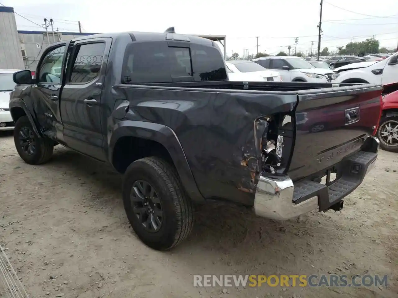 3 Photograph of a damaged car 3TMAZ5CN2MM144909 TOYOTA TACOMA 2021