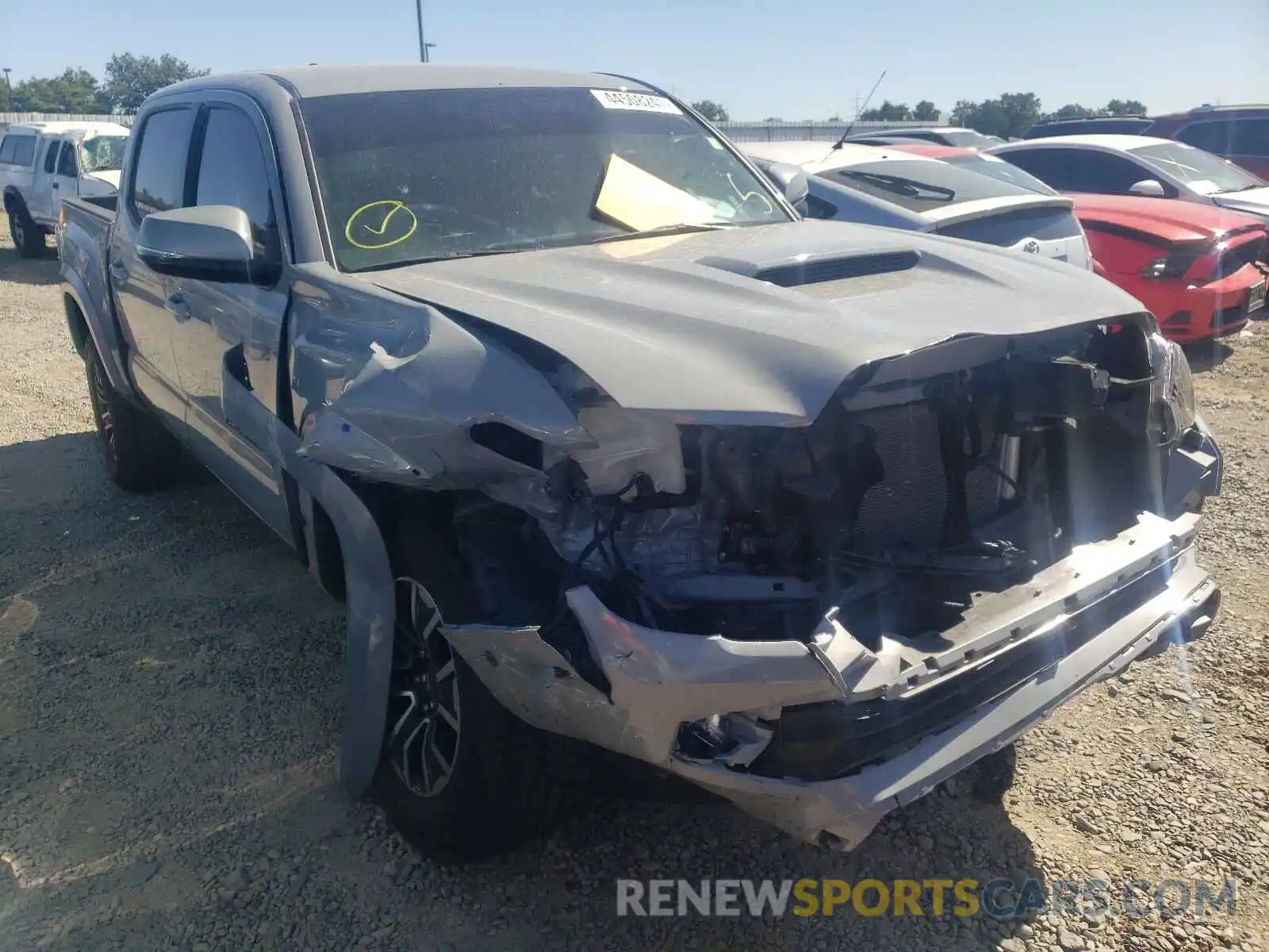 1 Photograph of a damaged car 3TMAZ5CN2MM145218 TOYOTA TACOMA 2021