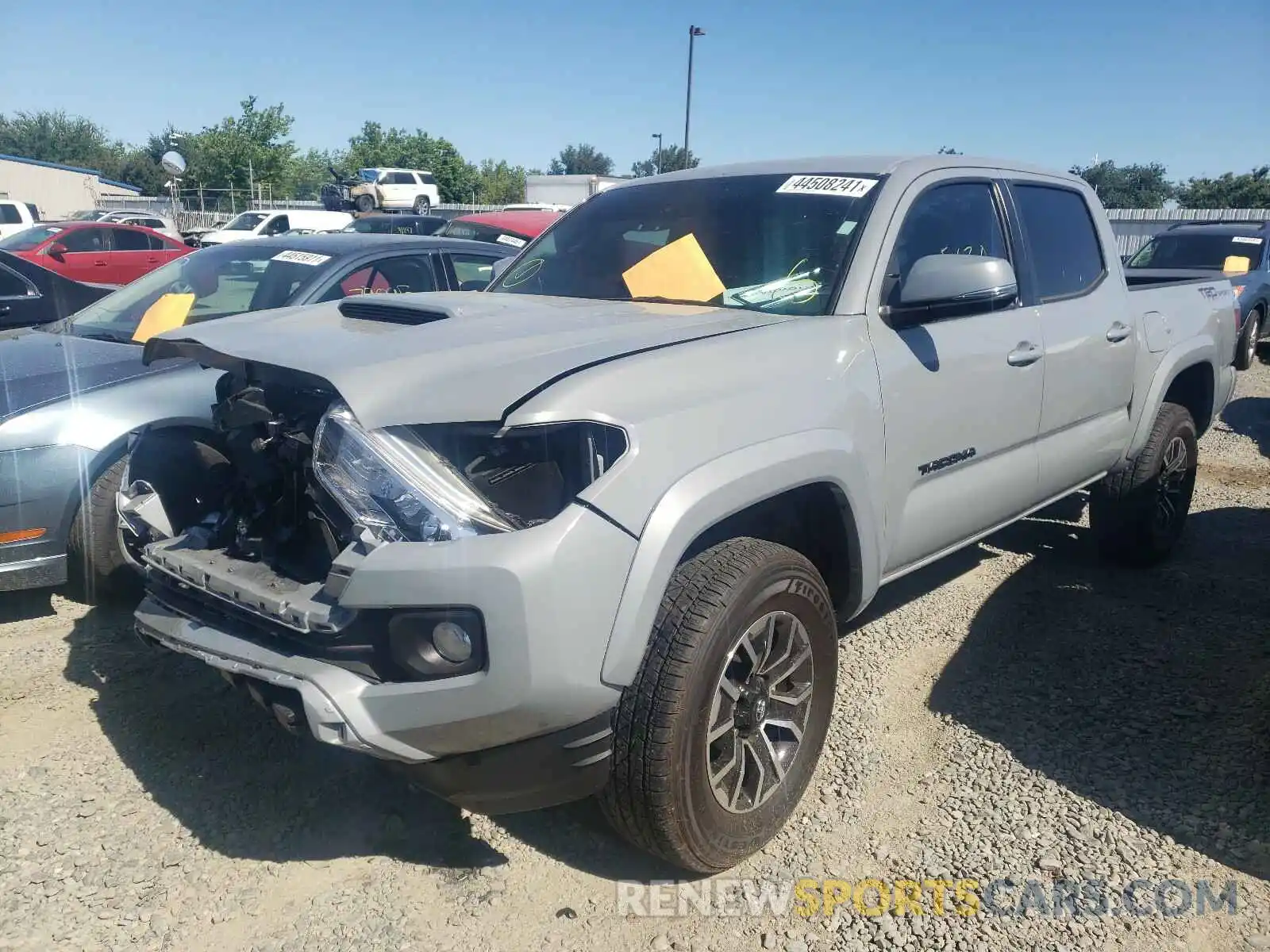 2 Photograph of a damaged car 3TMAZ5CN2MM145218 TOYOTA TACOMA 2021