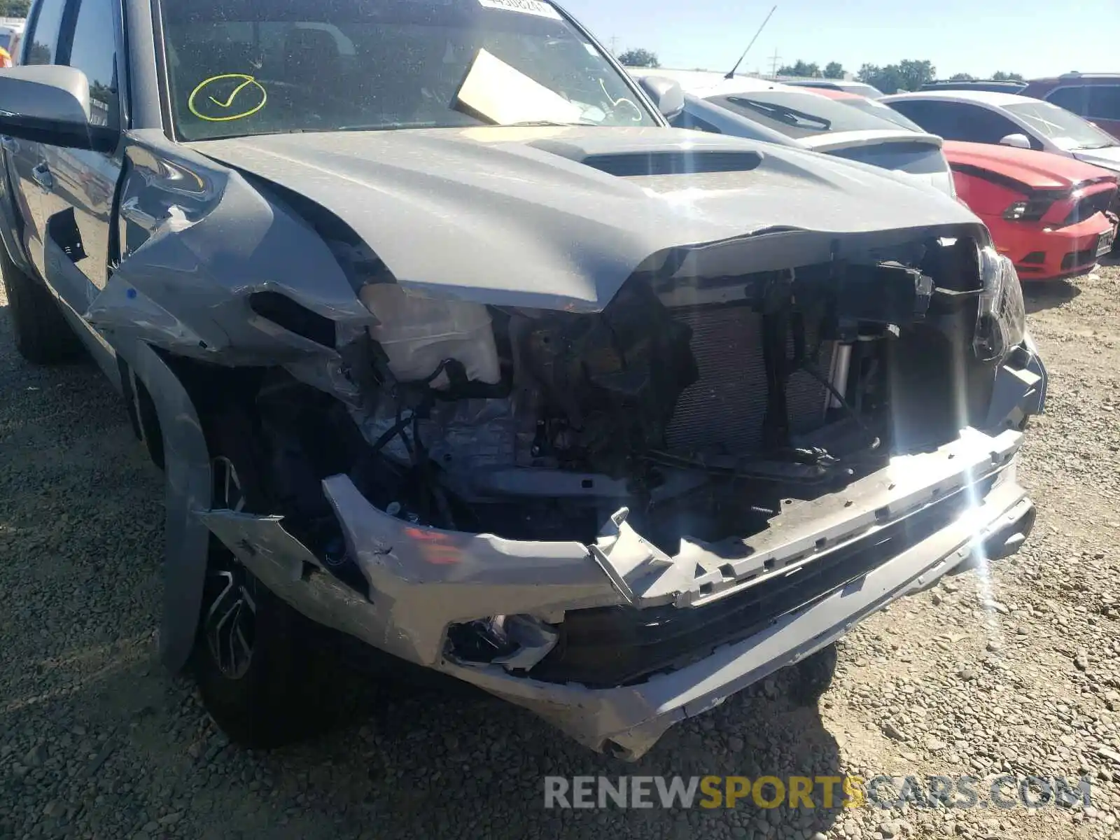 9 Photograph of a damaged car 3TMAZ5CN2MM145218 TOYOTA TACOMA 2021