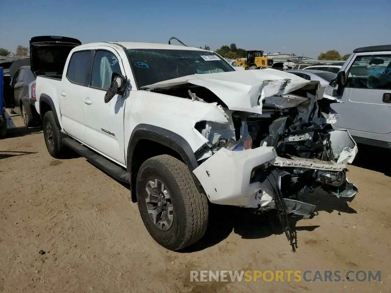 1 Photograph of a damaged car 3TMAZ5CN2MM145686 TOYOTA TACOMA 2021