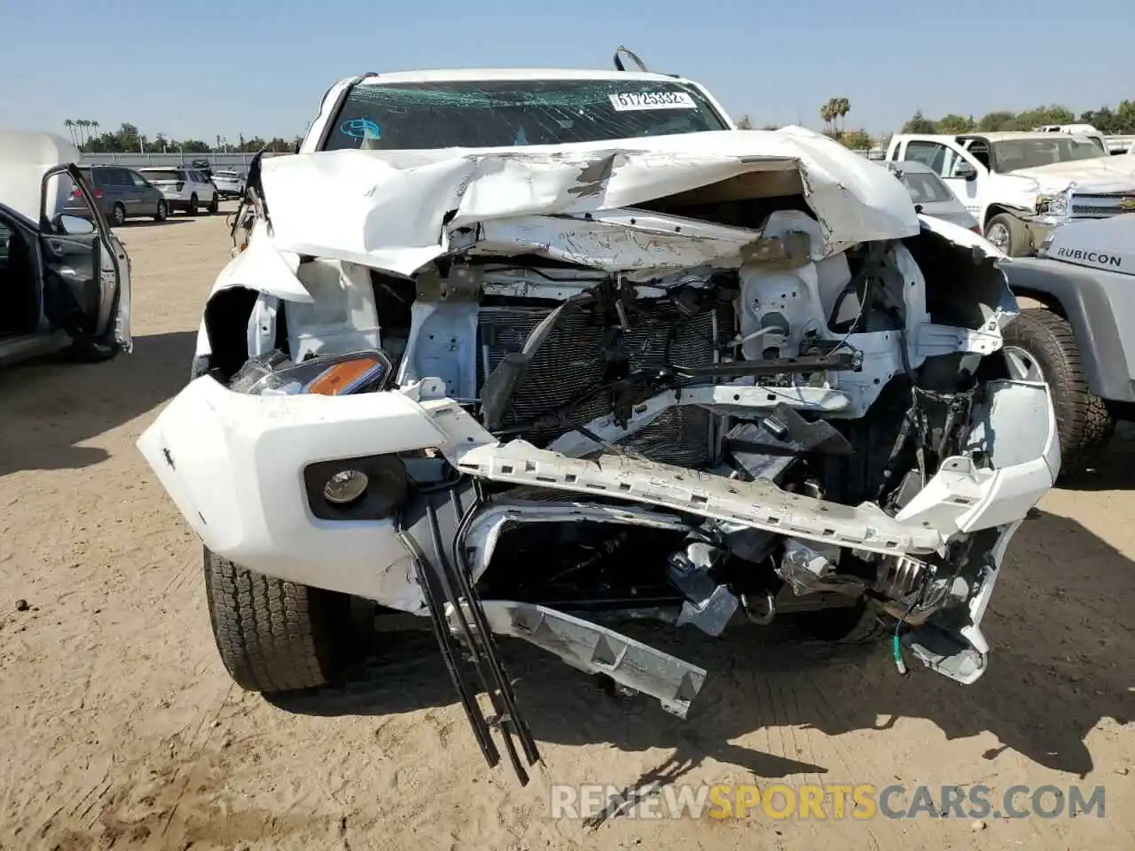 9 Photograph of a damaged car 3TMAZ5CN2MM145686 TOYOTA TACOMA 2021