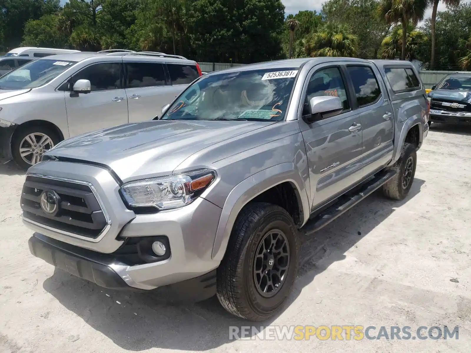 2 Photograph of a damaged car 3TMAZ5CN2MM148751 TOYOTA TACOMA 2021