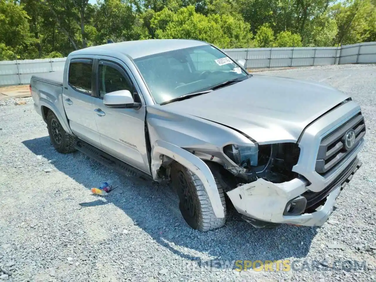 1 Photograph of a damaged car 3TMAZ5CN2MM150127 TOYOTA TACOMA 2021