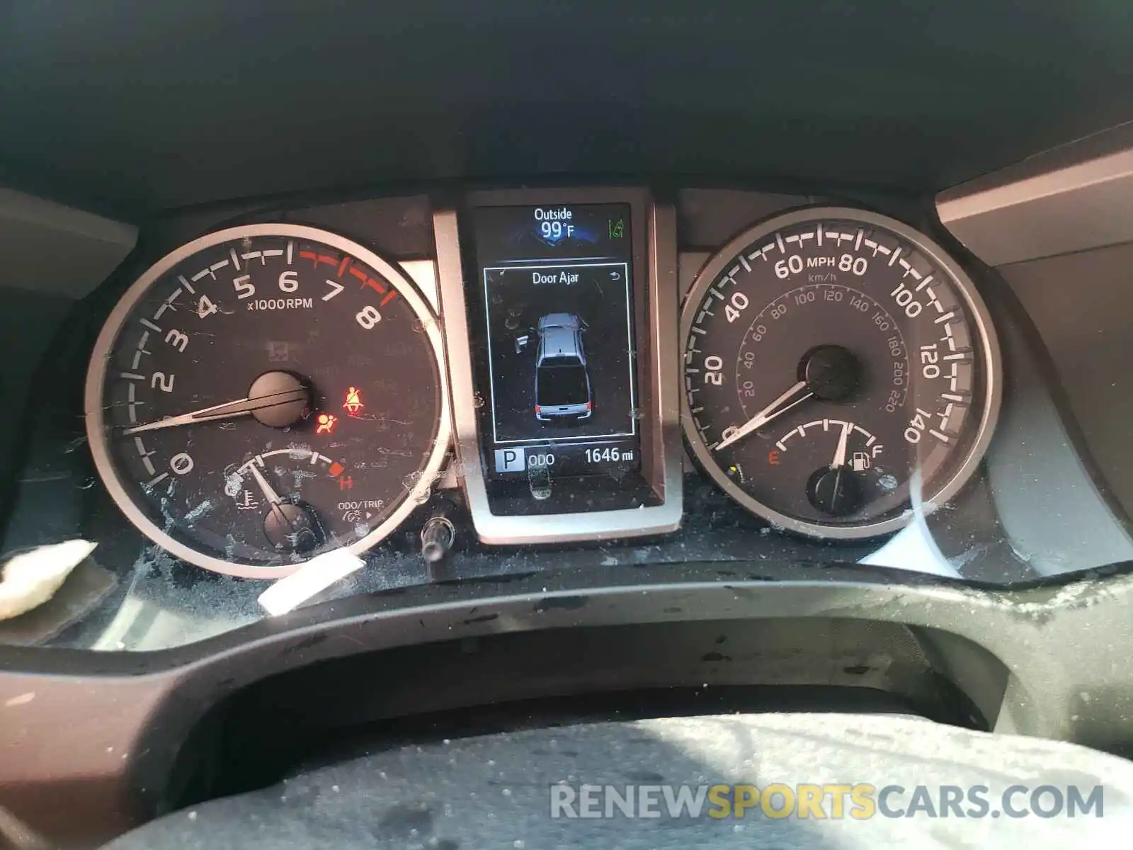 8 Photograph of a damaged car 3TMAZ5CN2MM152072 TOYOTA TACOMA 2021