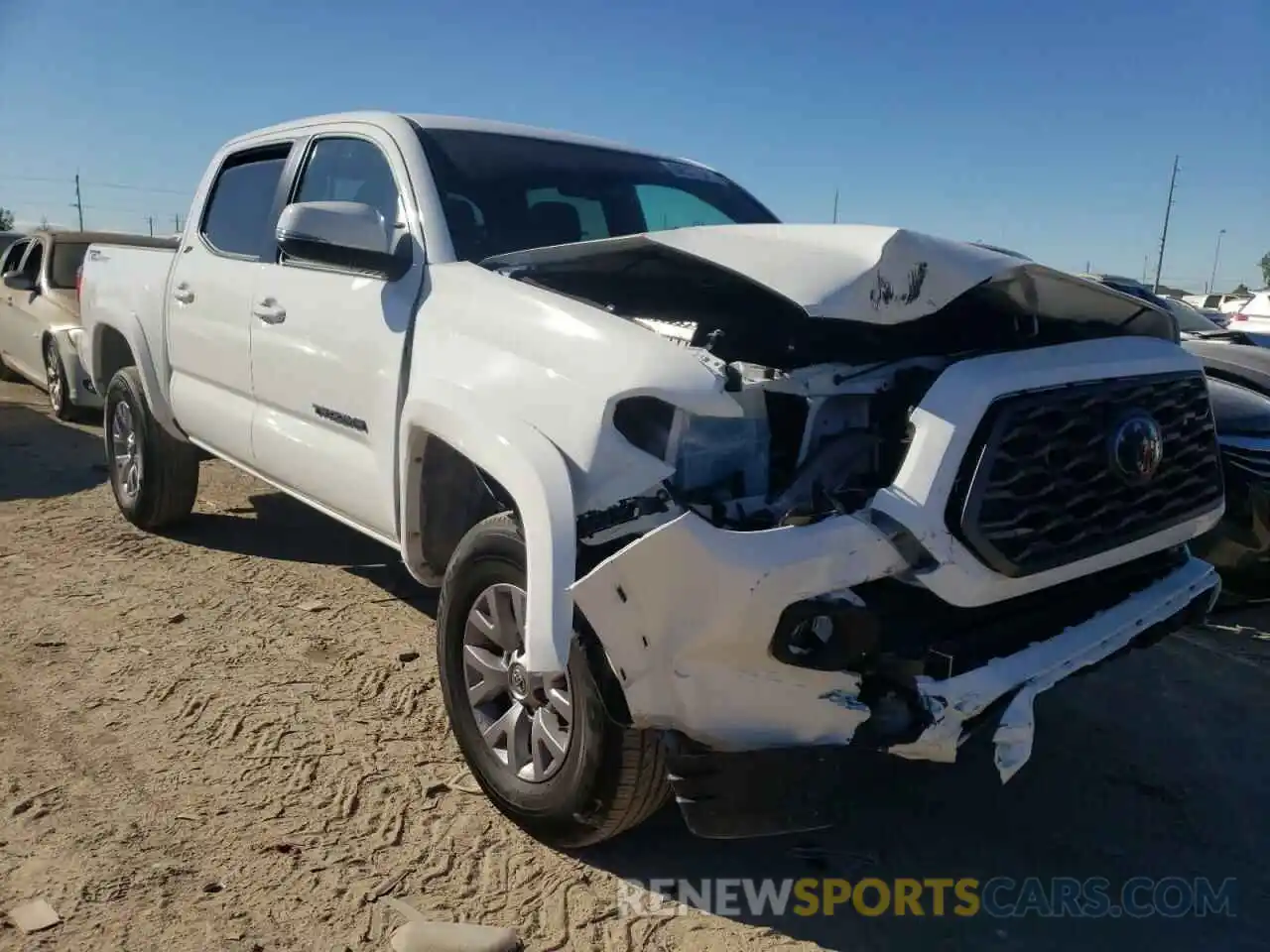 1 Photograph of a damaged car 3TMAZ5CN2MM152671 TOYOTA TACOMA 2021