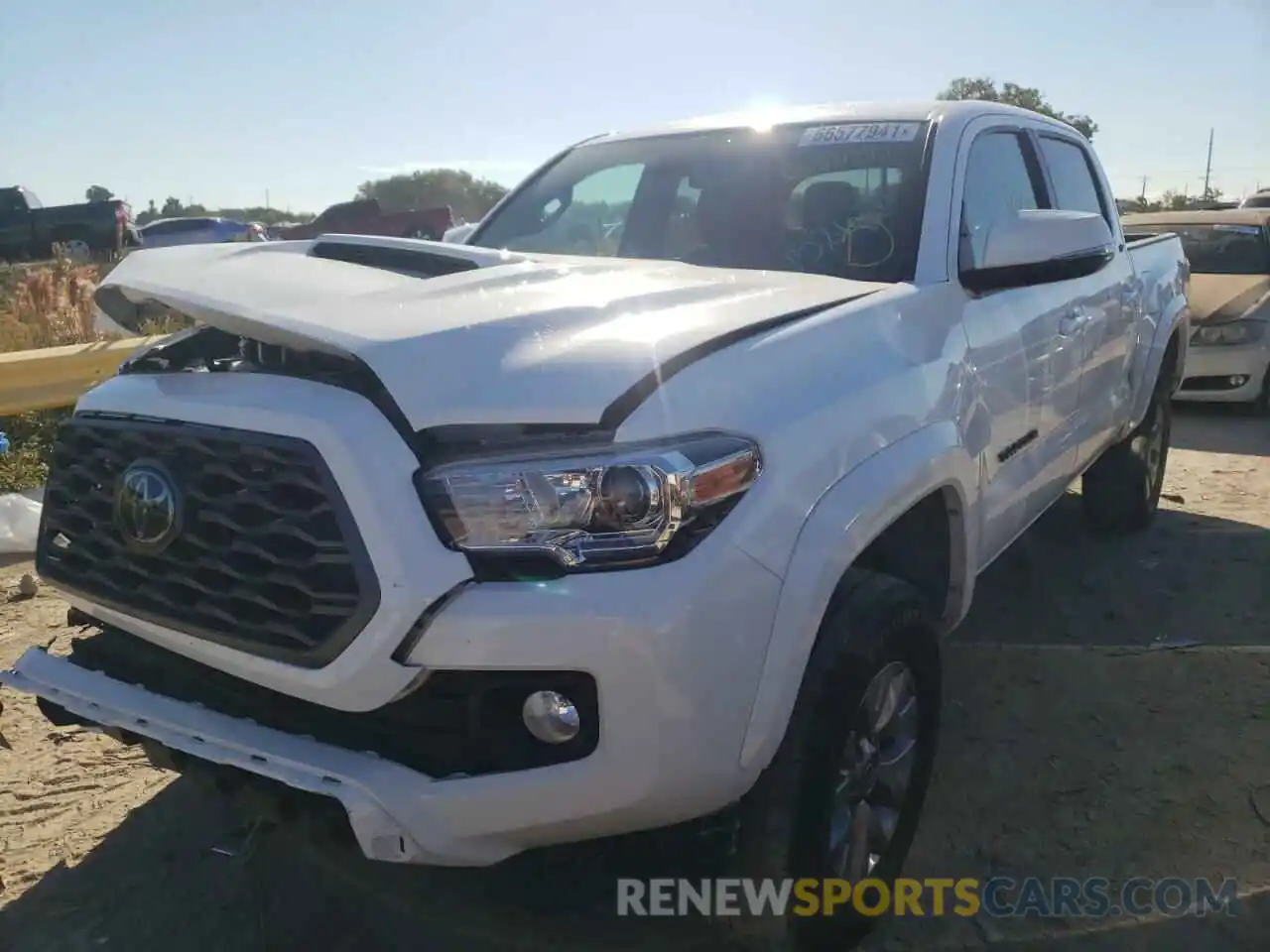 2 Photograph of a damaged car 3TMAZ5CN2MM152671 TOYOTA TACOMA 2021