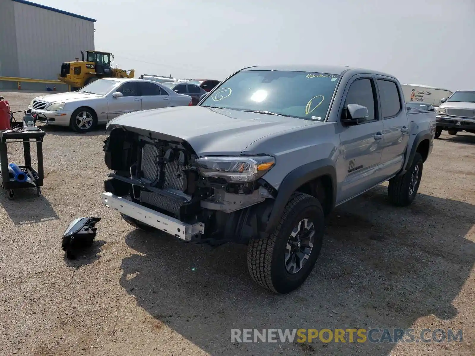 2 Photograph of a damaged car 3TMAZ5CN3MM146622 TOYOTA TACOMA 2021