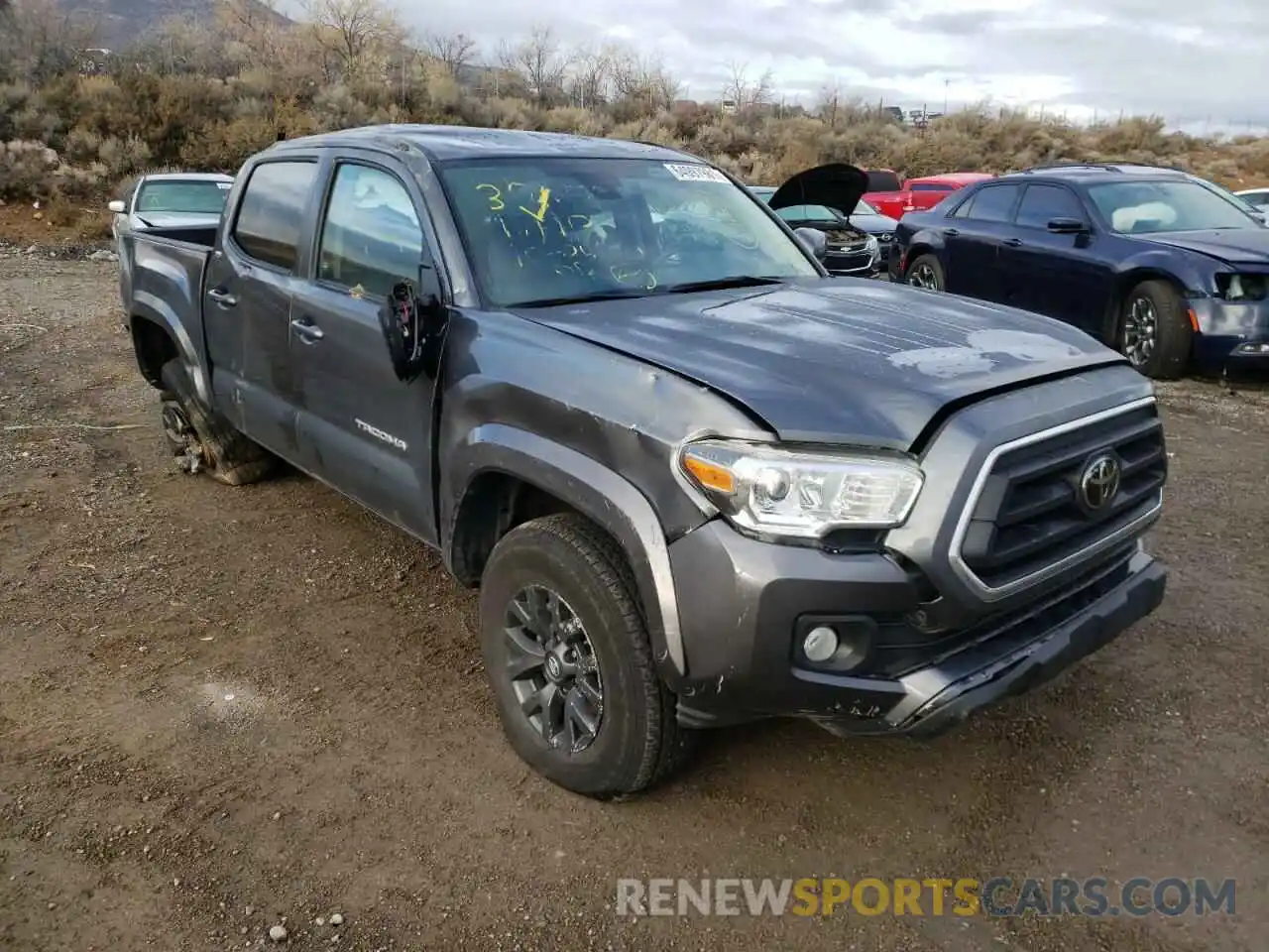 1 Photograph of a damaged car 3TMAZ5CN3MM147690 TOYOTA TACOMA 2021