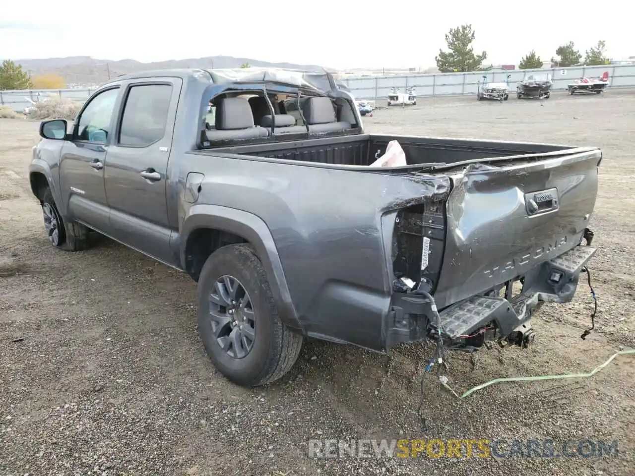 3 Photograph of a damaged car 3TMAZ5CN3MM147690 TOYOTA TACOMA 2021