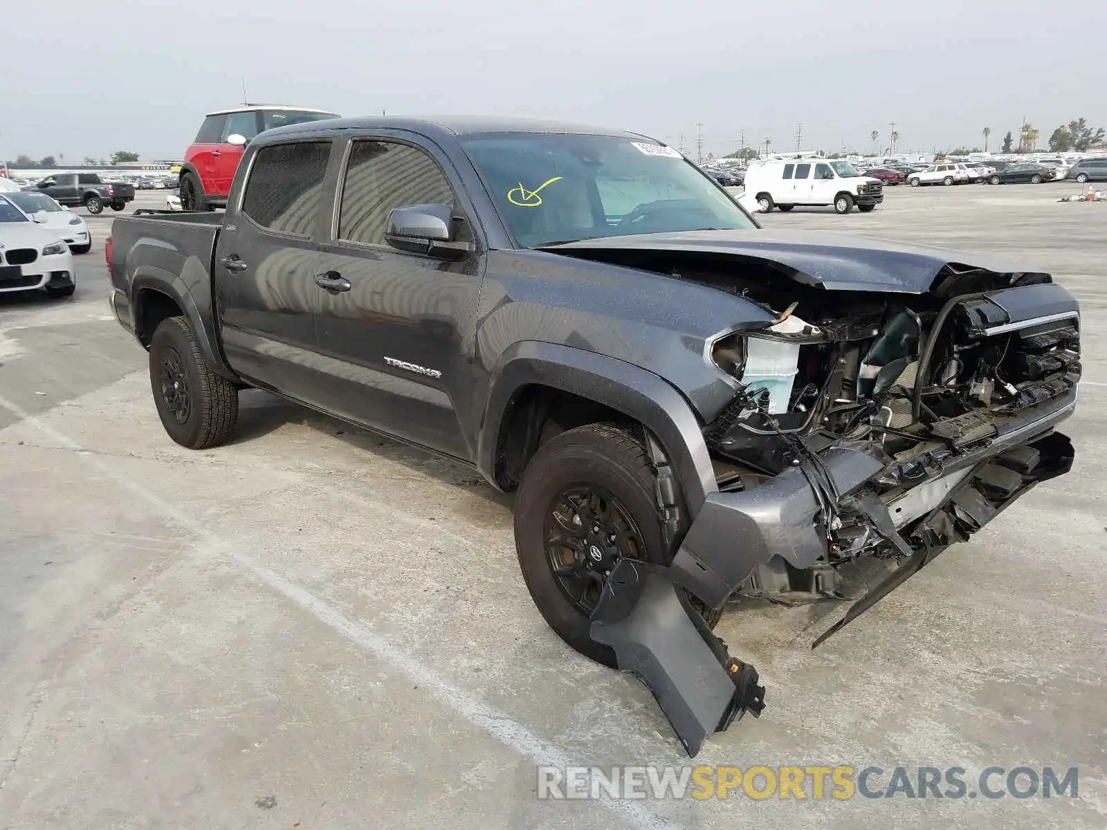 1 Photograph of a damaged car 3TMAZ5CN3MM150945 TOYOTA TACOMA 2021