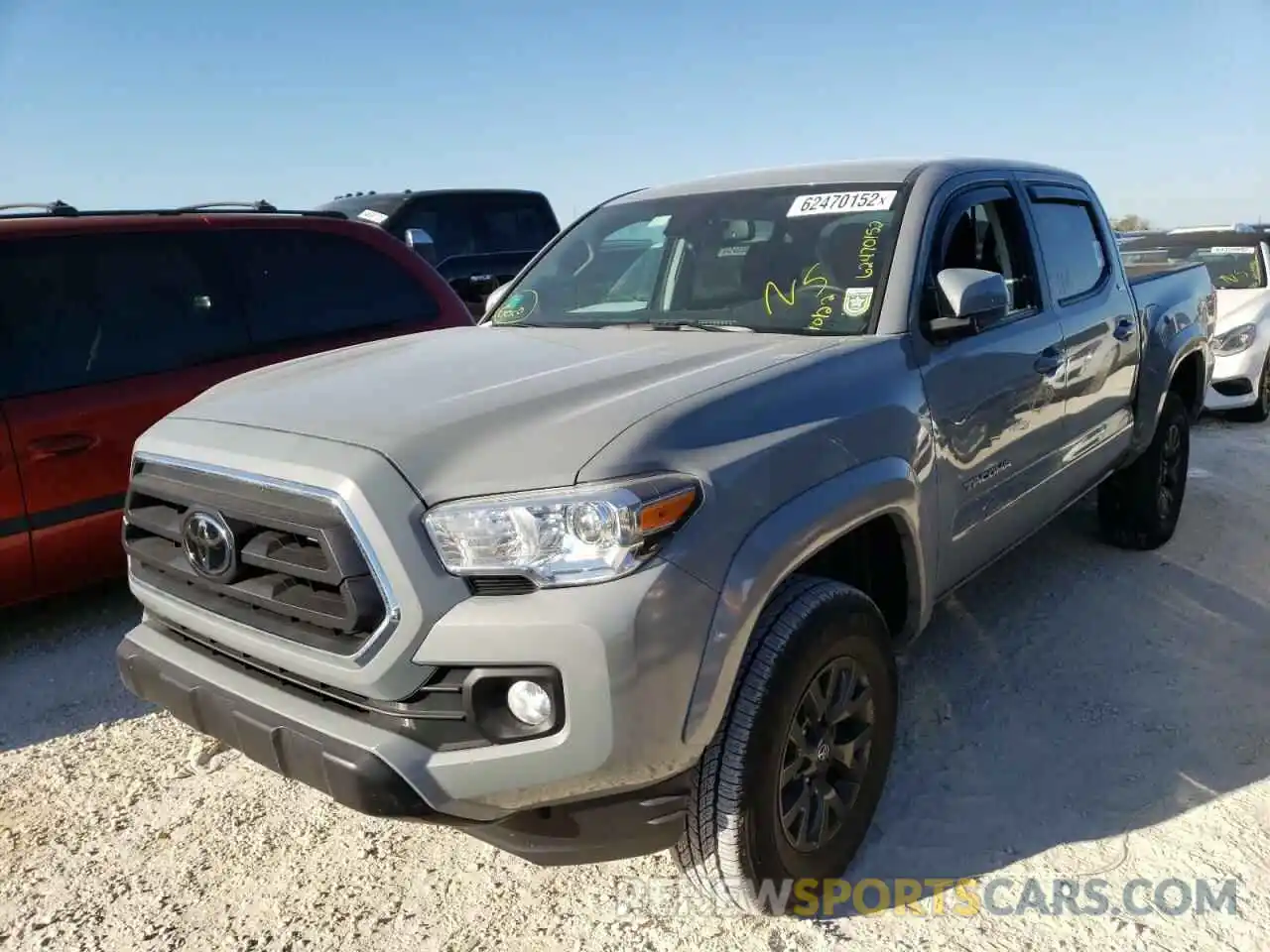 2 Photograph of a damaged car 3TMAZ5CN3MM152713 TOYOTA TACOMA 2021