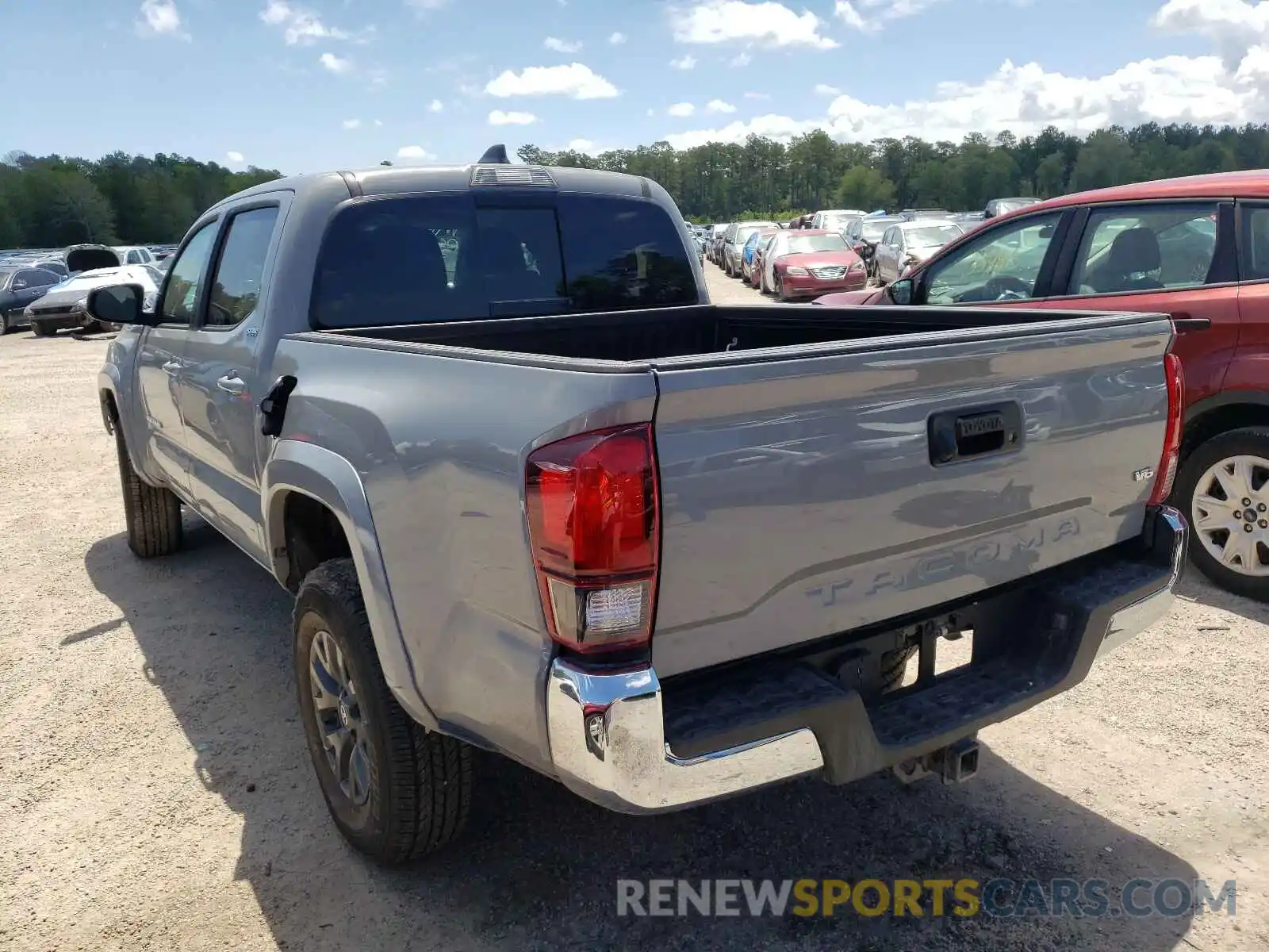 3 Photograph of a damaged car 3TMAZ5CN3MM152727 TOYOTA TACOMA 2021