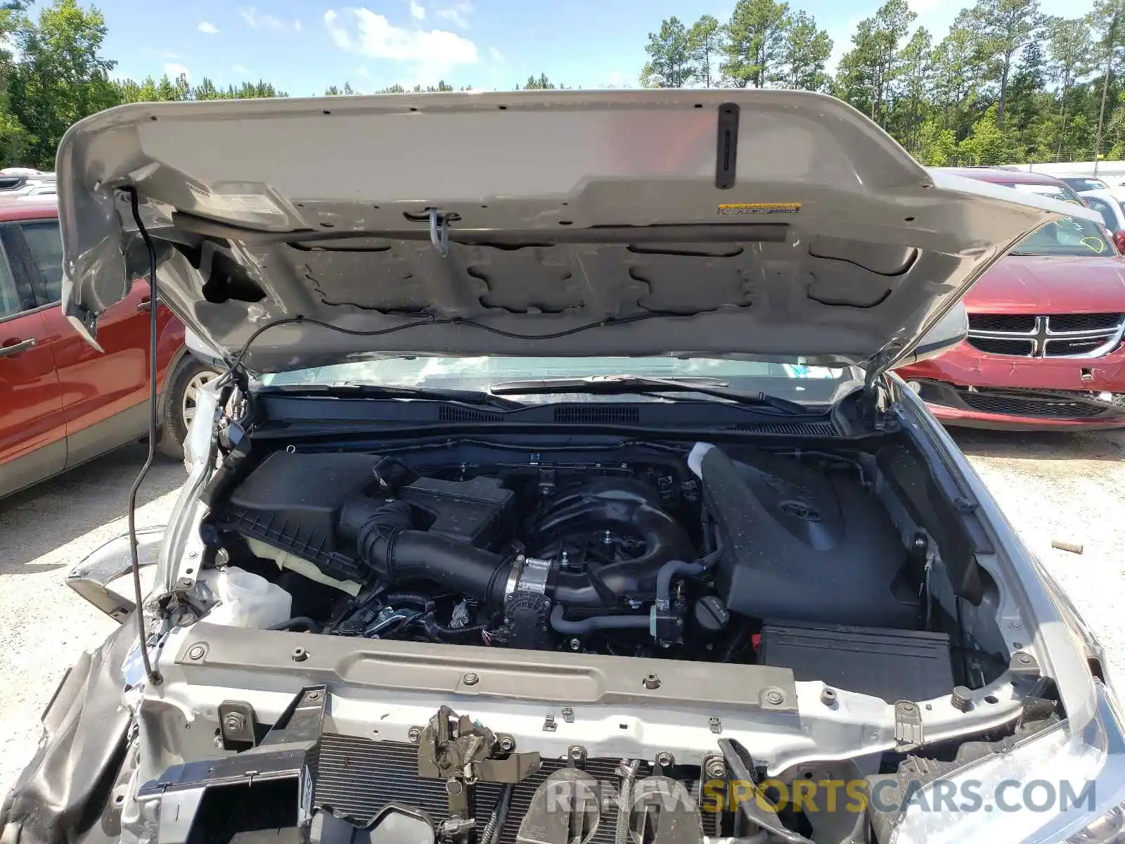 7 Photograph of a damaged car 3TMAZ5CN3MM152727 TOYOTA TACOMA 2021