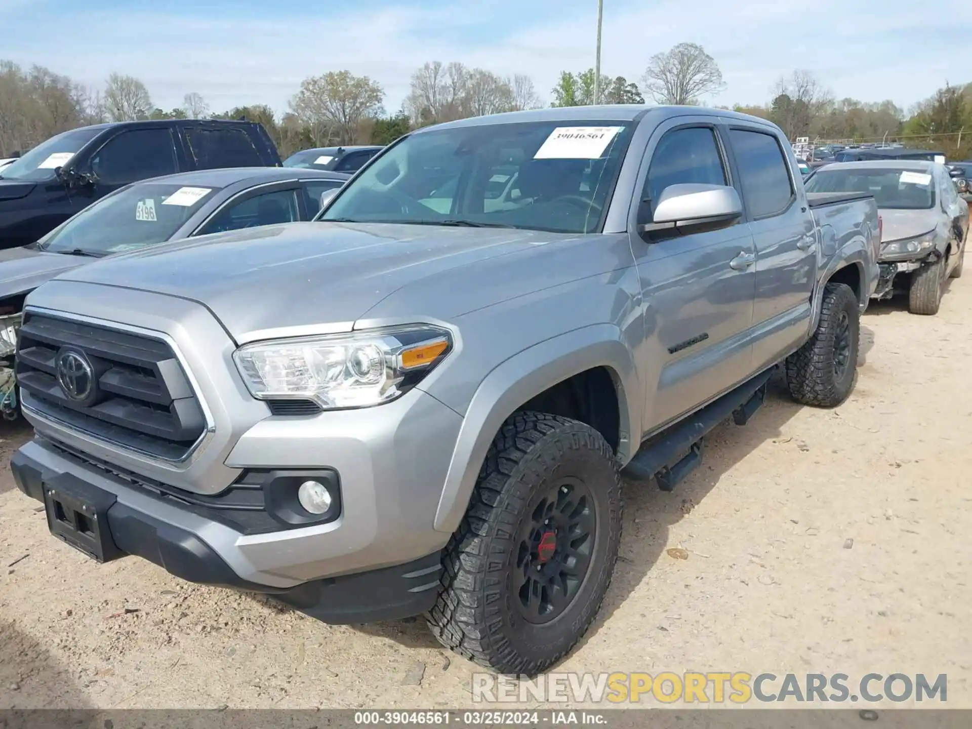 2 Photograph of a damaged car 3TMAZ5CN3MM153263 TOYOTA TACOMA 2021