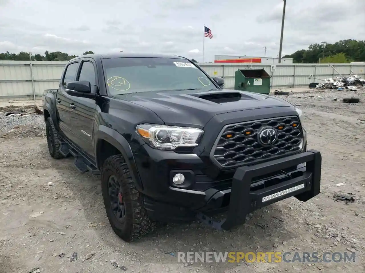 1 Photograph of a damaged car 3TMAZ5CN3MM157782 TOYOTA TACOMA 2021