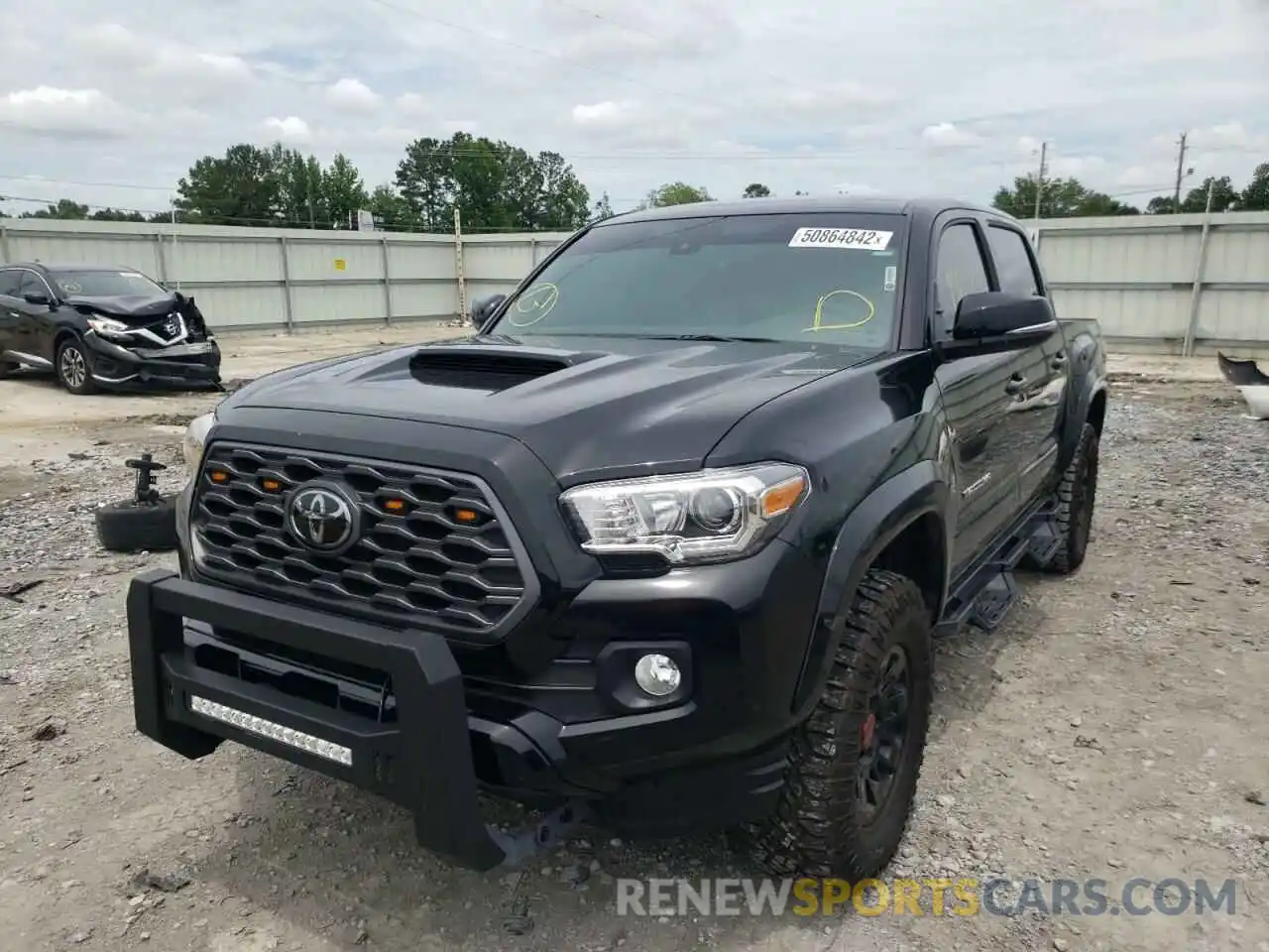 2 Photograph of a damaged car 3TMAZ5CN3MM157782 TOYOTA TACOMA 2021