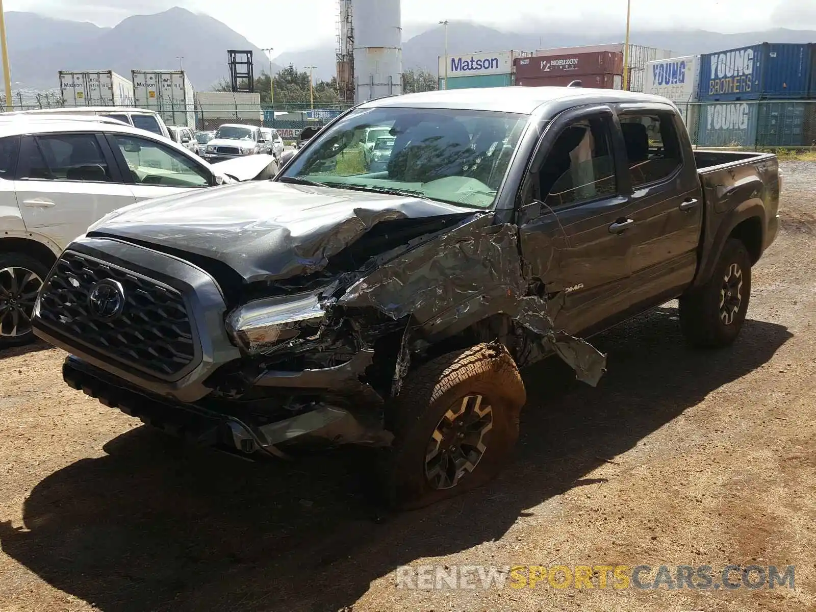 2 Photograph of a damaged car 3TMAZ5CN4MM143163 TOYOTA TACOMA 2021