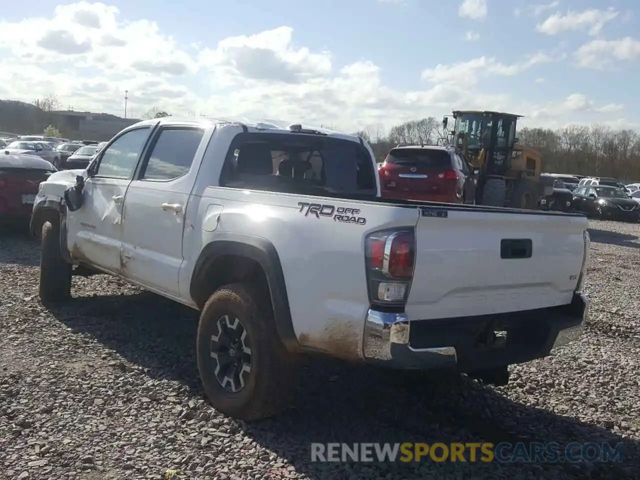 3 Photograph of a damaged car 3TMAZ5CN4MM147326 TOYOTA TACOMA 2021