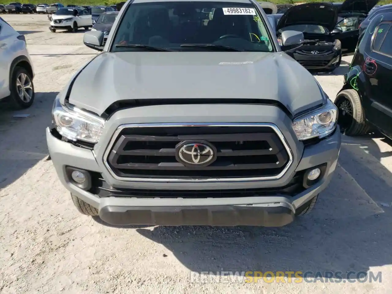 9 Photograph of a damaged car 3TMAZ5CN4MM147424 TOYOTA TACOMA 2021