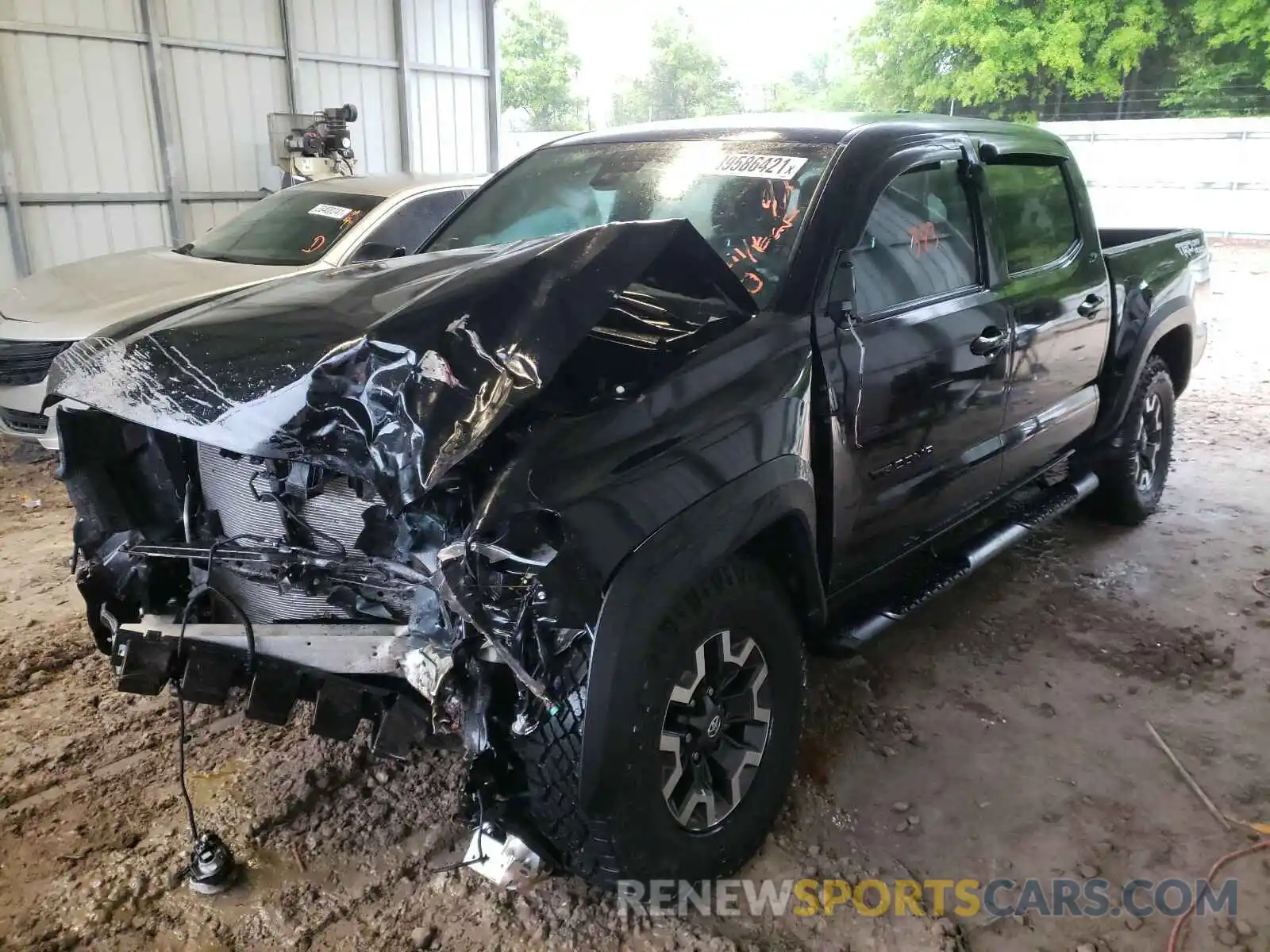 2 Photograph of a damaged car 3TMAZ5CN4MM148296 TOYOTA TACOMA 2021