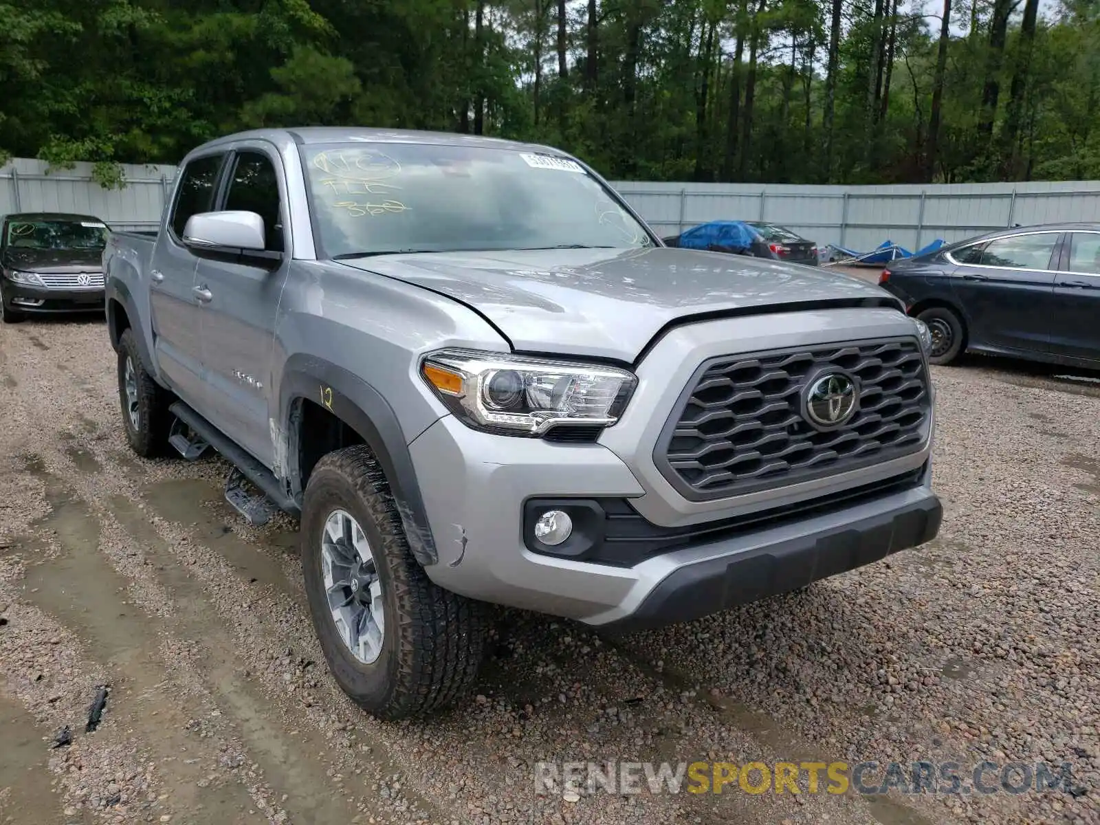 1 Photograph of a damaged car 3TMAZ5CN4MM151585 TOYOTA TACOMA 2021