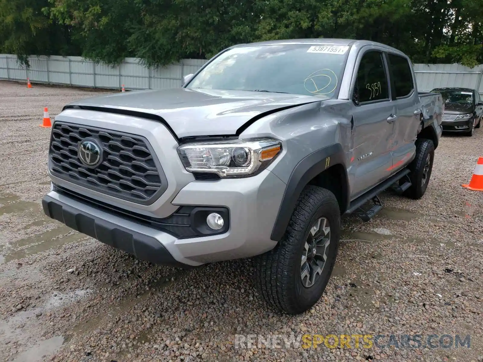 2 Photograph of a damaged car 3TMAZ5CN4MM151585 TOYOTA TACOMA 2021