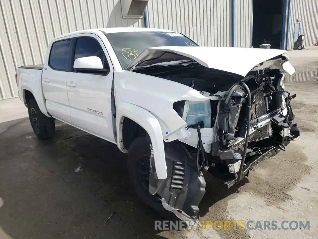 1 Photograph of a damaged car 3TMAZ5CN4MM156964 TOYOTA TACOMA 2021