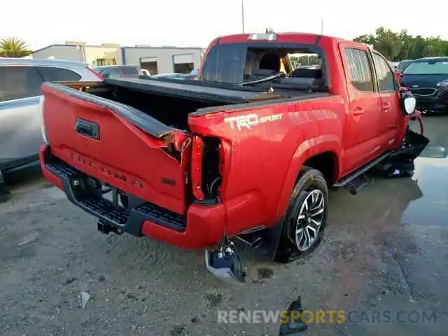 4 Photograph of a damaged car 3TMAZ5CN4MM157807 TOYOTA TACOMA 2021