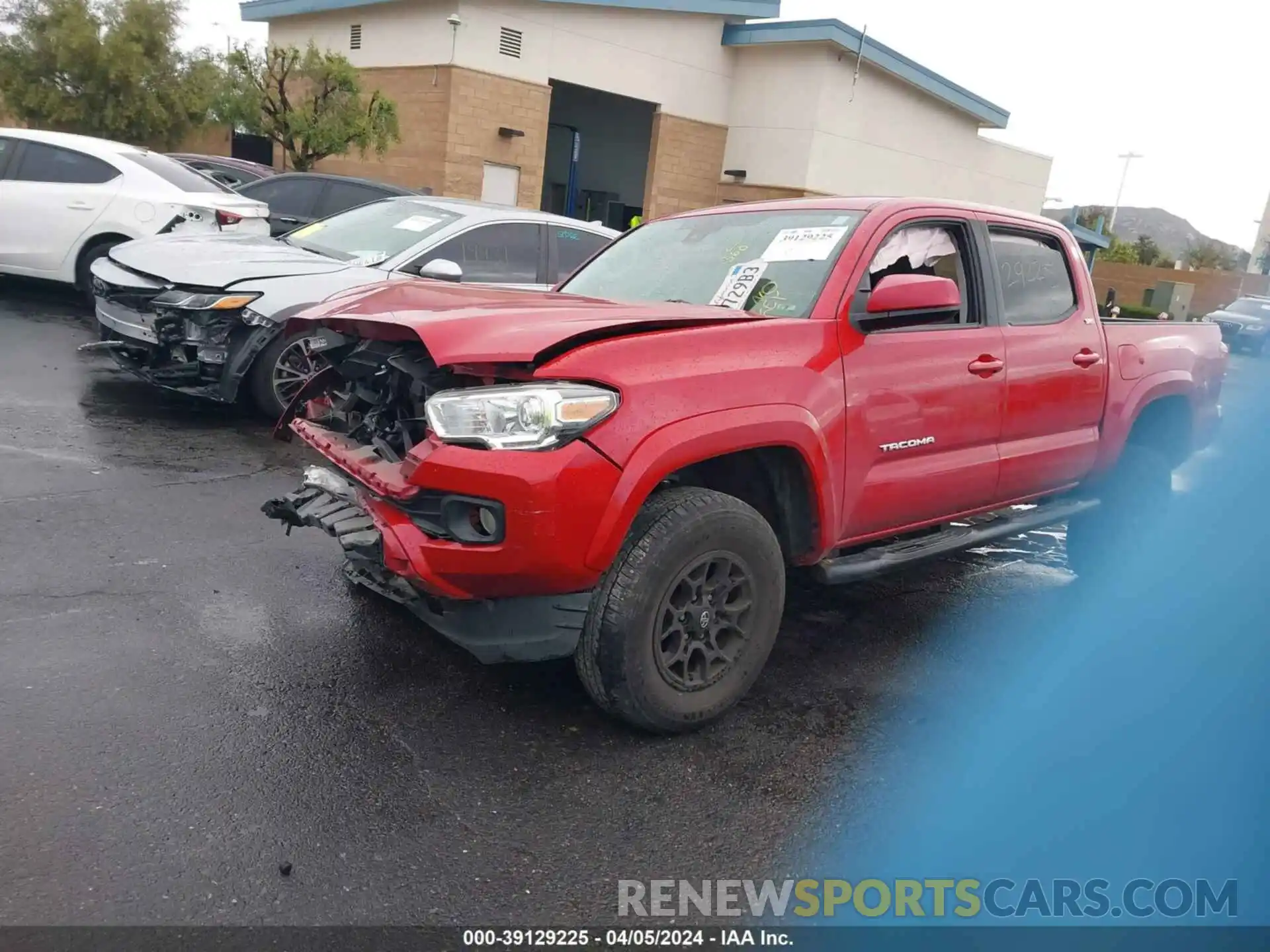 2 Photograph of a damaged car 3TMAZ5CN5MM142944 TOYOTA TACOMA 2021