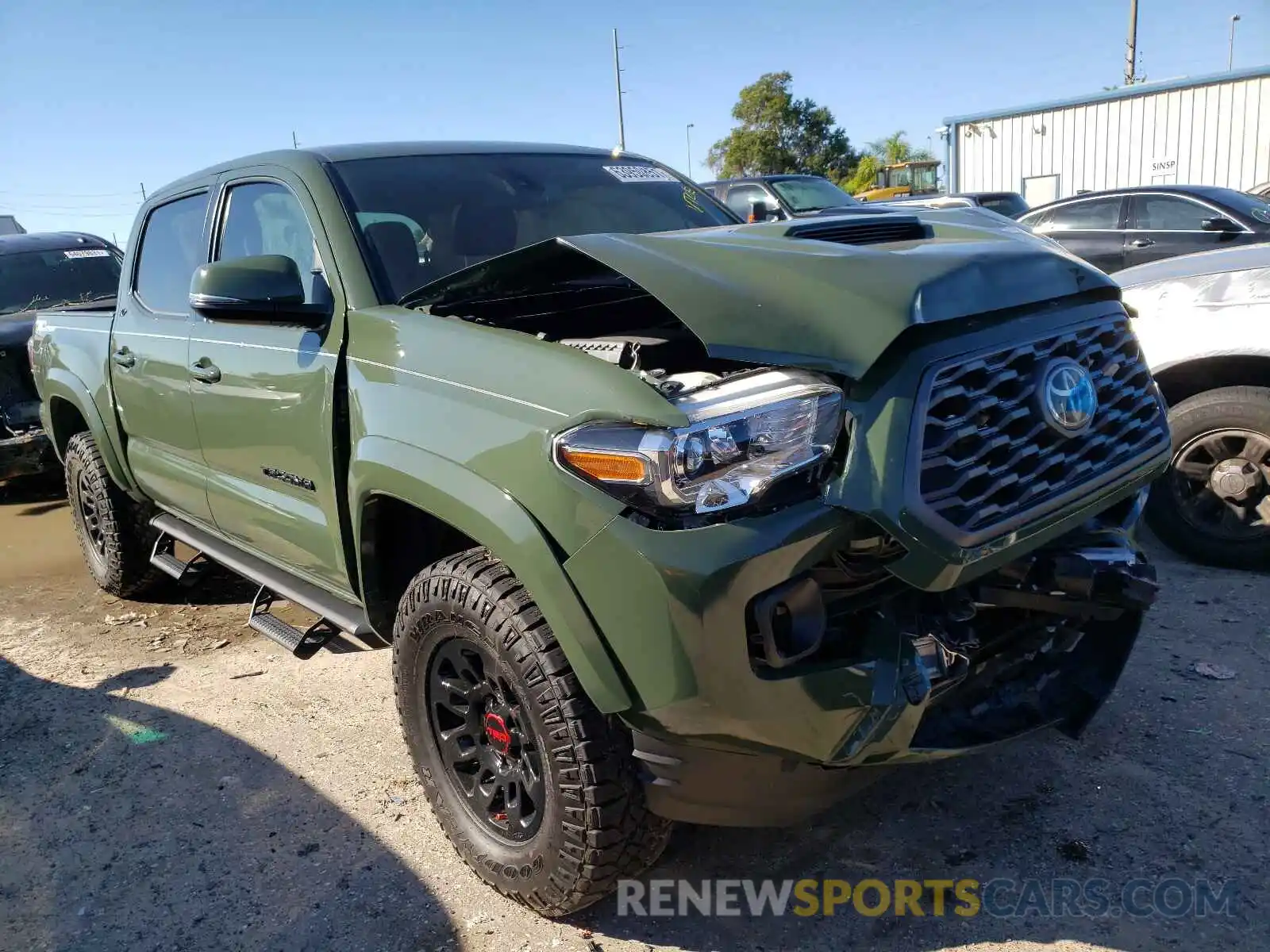 1 Photograph of a damaged car 3TMAZ5CN5MM142958 TOYOTA TACOMA 2021