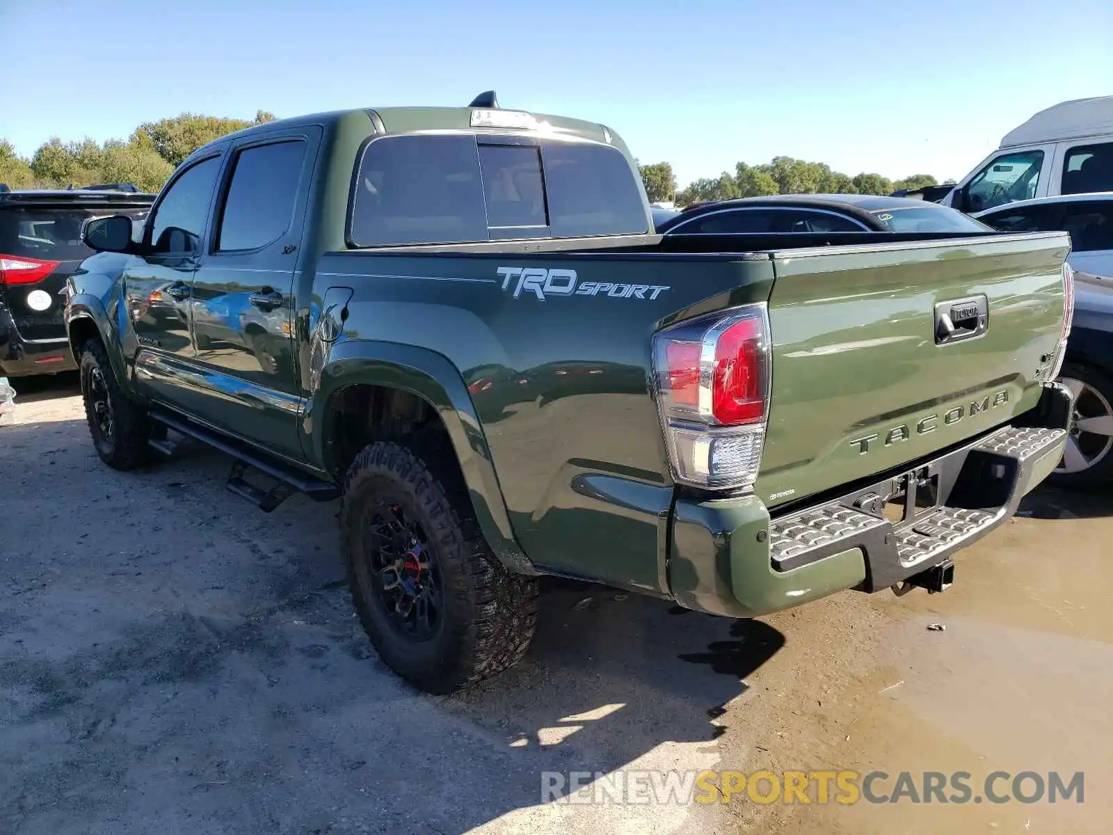 3 Photograph of a damaged car 3TMAZ5CN5MM142958 TOYOTA TACOMA 2021