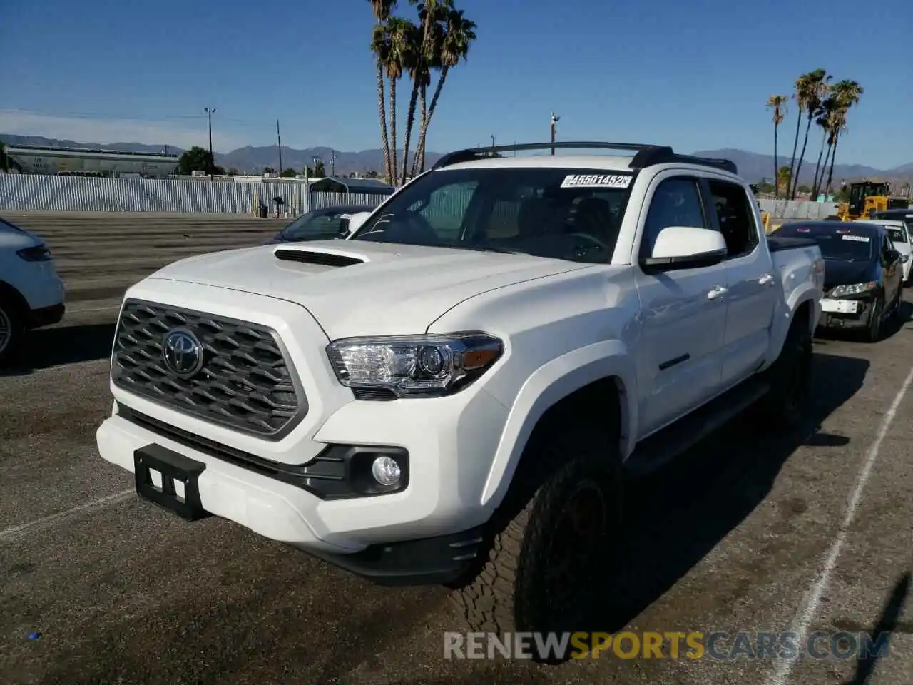 2 Photograph of a damaged car 3TMAZ5CN5MM143625 TOYOTA TACOMA 2021