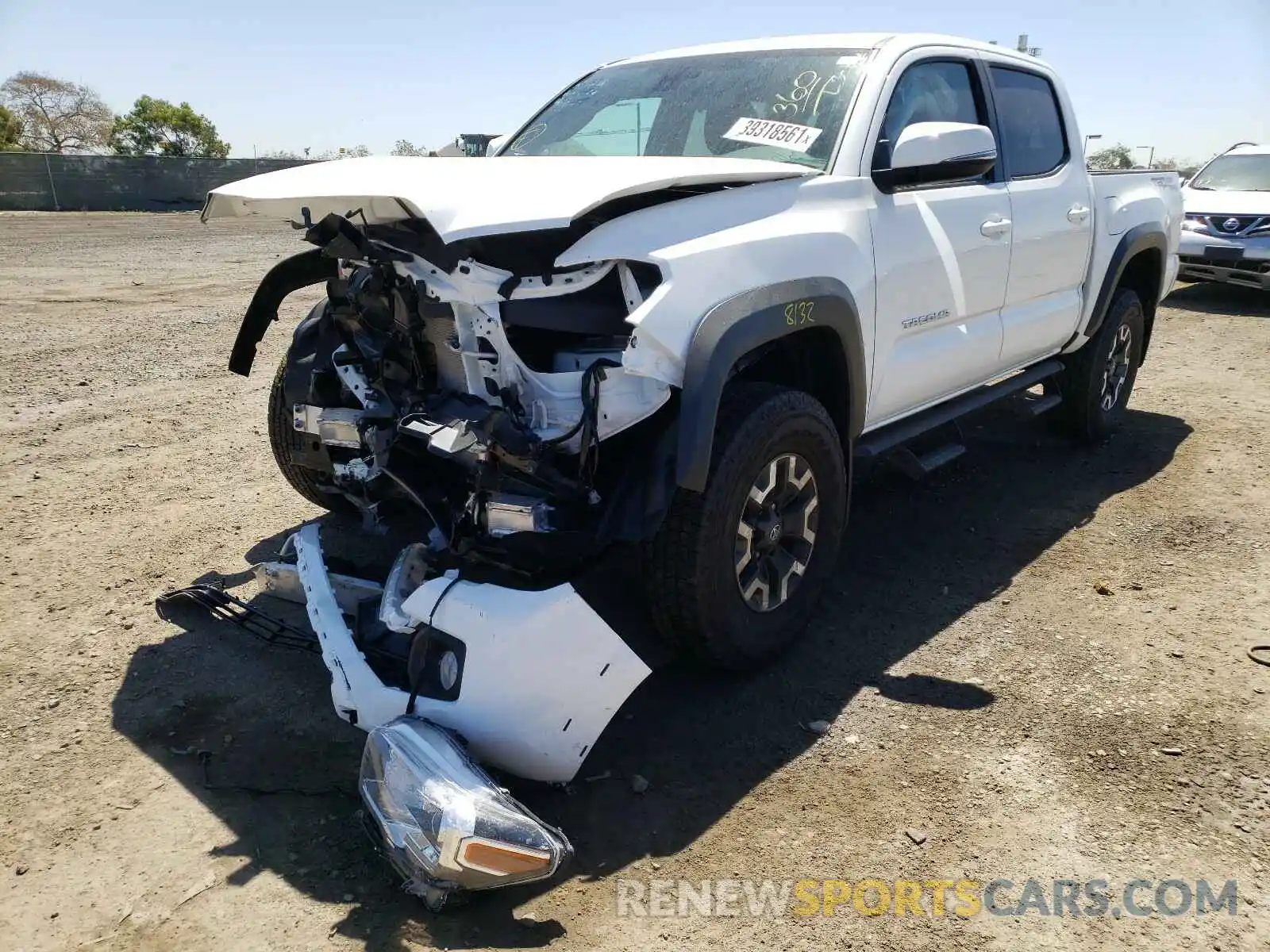 2 Photograph of a damaged car 3TMAZ5CN5MM145827 TOYOTA TACOMA 2021