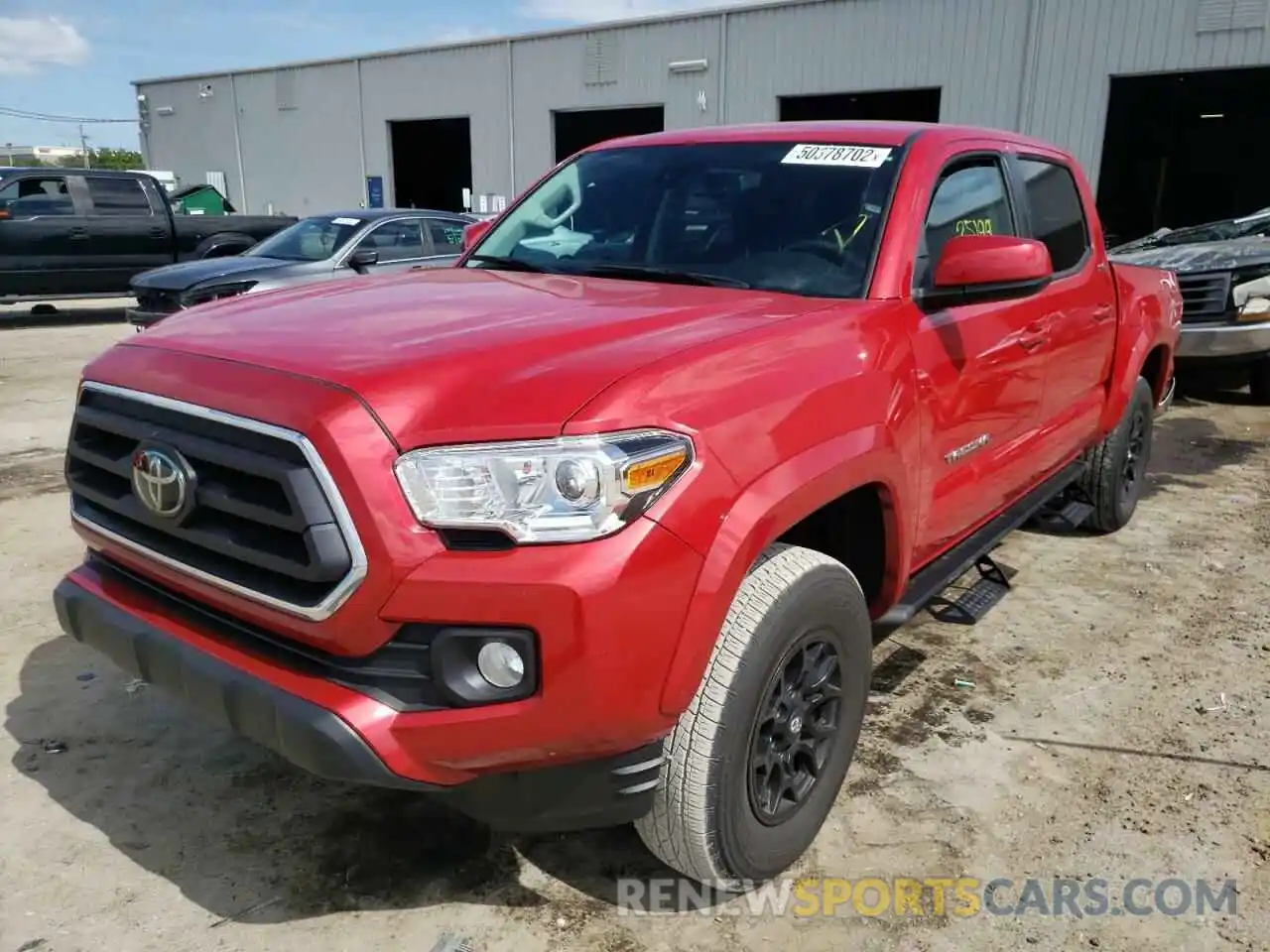 2 Photograph of a damaged car 3TMAZ5CN5MM150719 TOYOTA TACOMA 2021