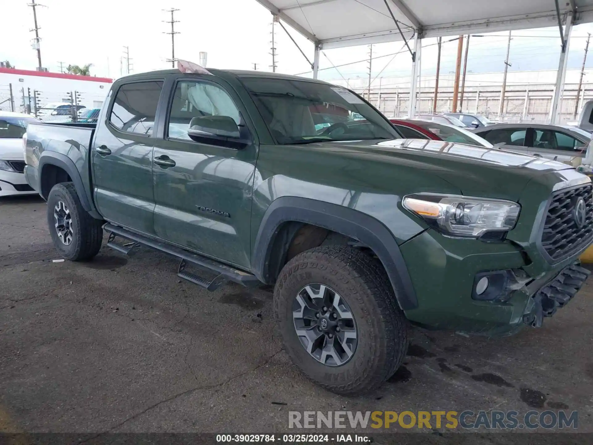 1 Photograph of a damaged car 3TMAZ5CN5MM155712 TOYOTA TACOMA 2021