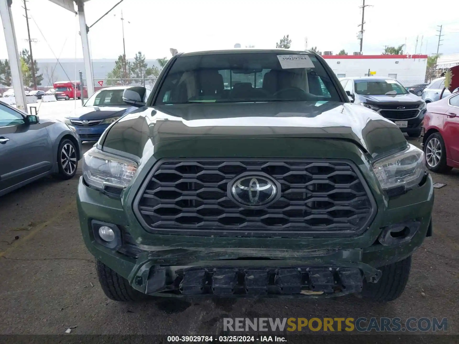 12 Photograph of a damaged car 3TMAZ5CN5MM155712 TOYOTA TACOMA 2021